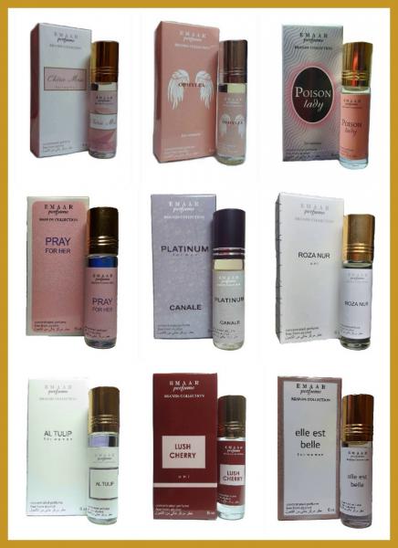 Масляные духи парфюмерия Оптом Black Opium Emaar 6 мл — фото 4